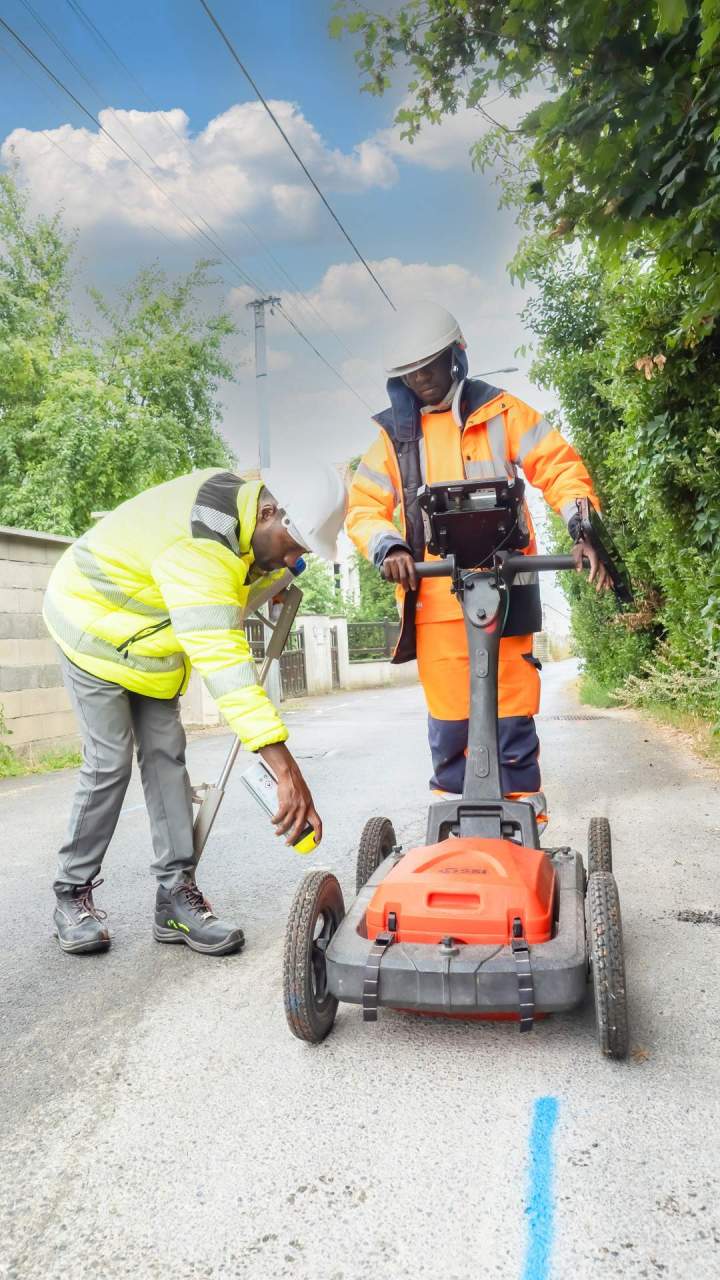Travaux de cartographie Melun